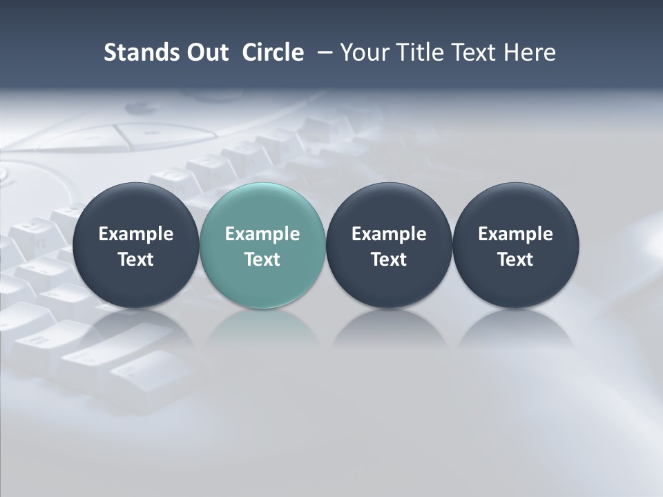 Aging Human Hold PowerPoint Template