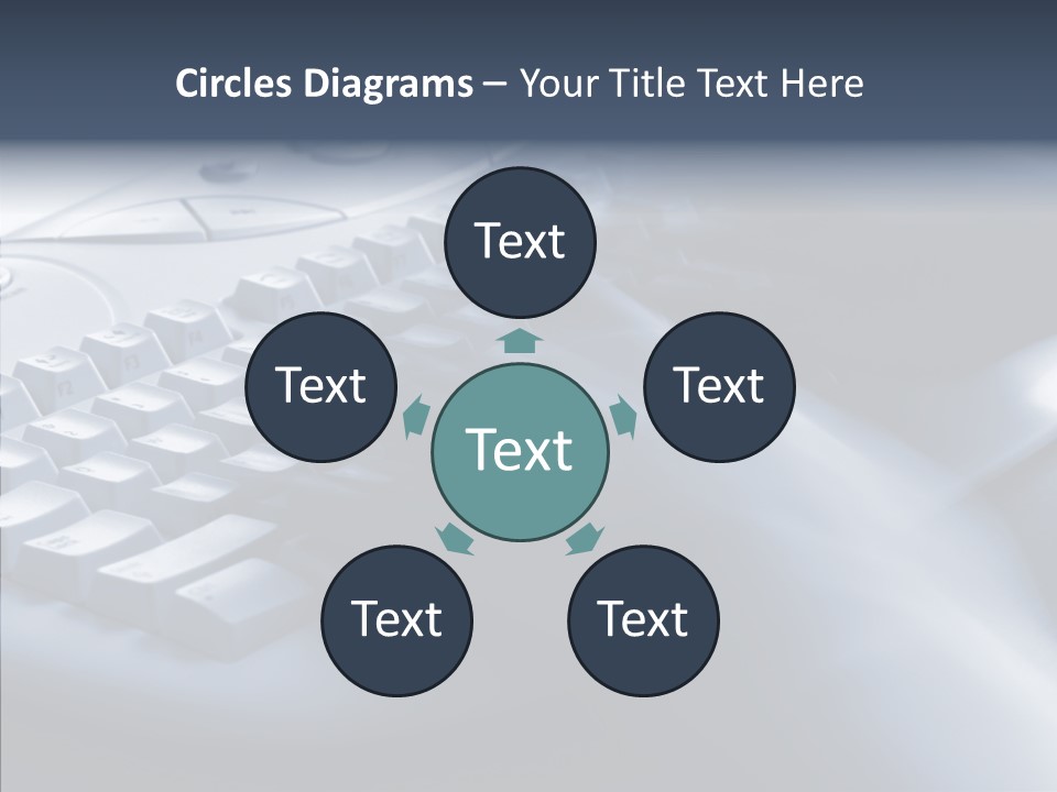Aging Human Hold PowerPoint Template