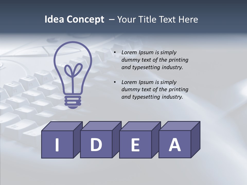 Aging Human Hold PowerPoint Template