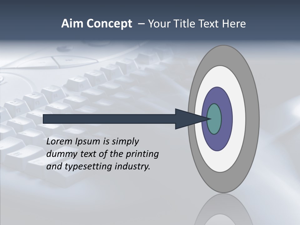 Aging Human Hold PowerPoint Template