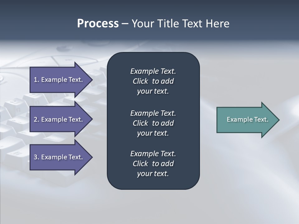 Aging Human Hold PowerPoint Template