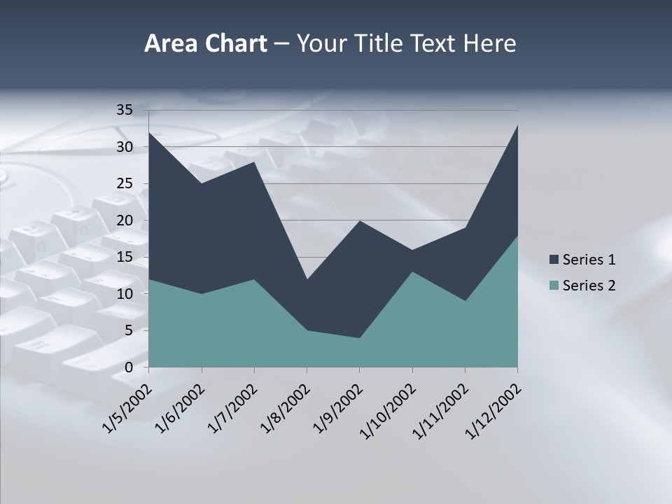 Aging Human Hold PowerPoint Template