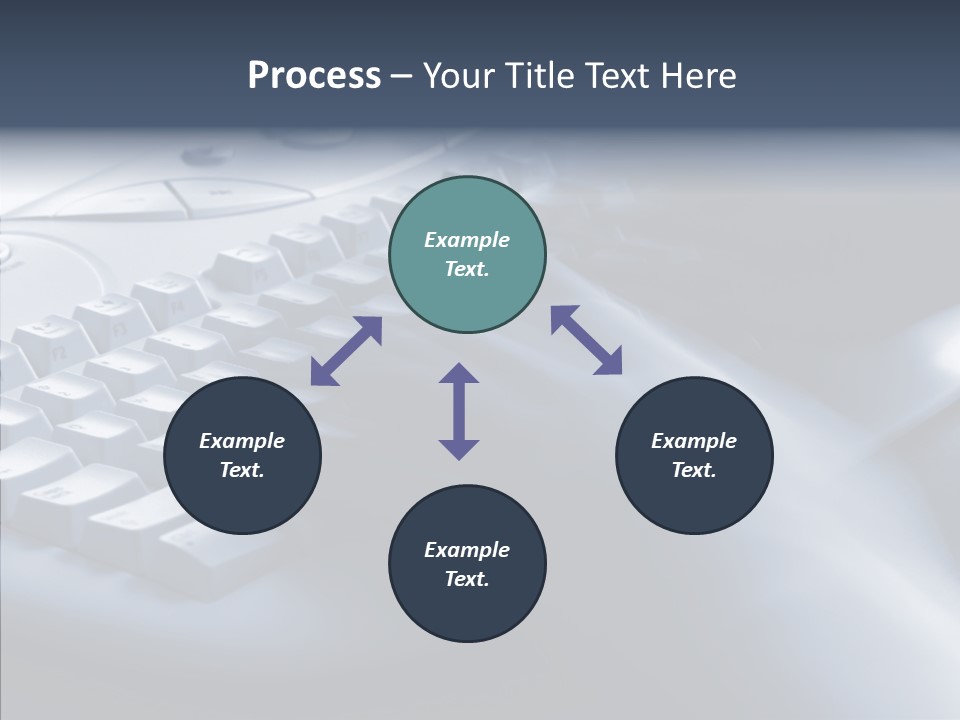 Aging Human Hold PowerPoint Template