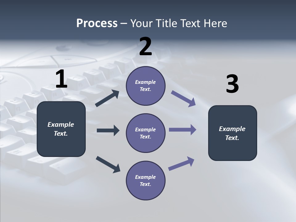 Aging Human Hold PowerPoint Template