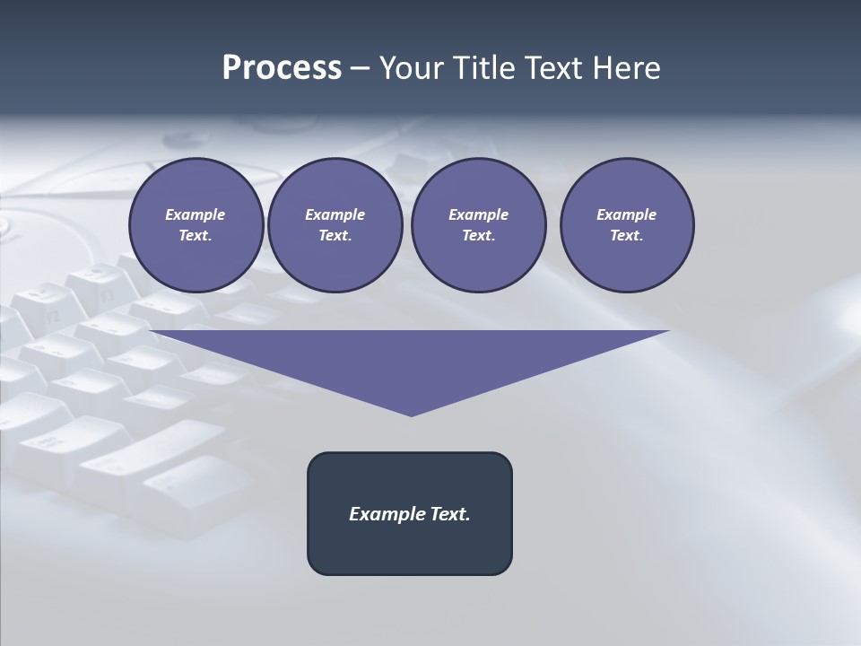 Aging Human Hold PowerPoint Template