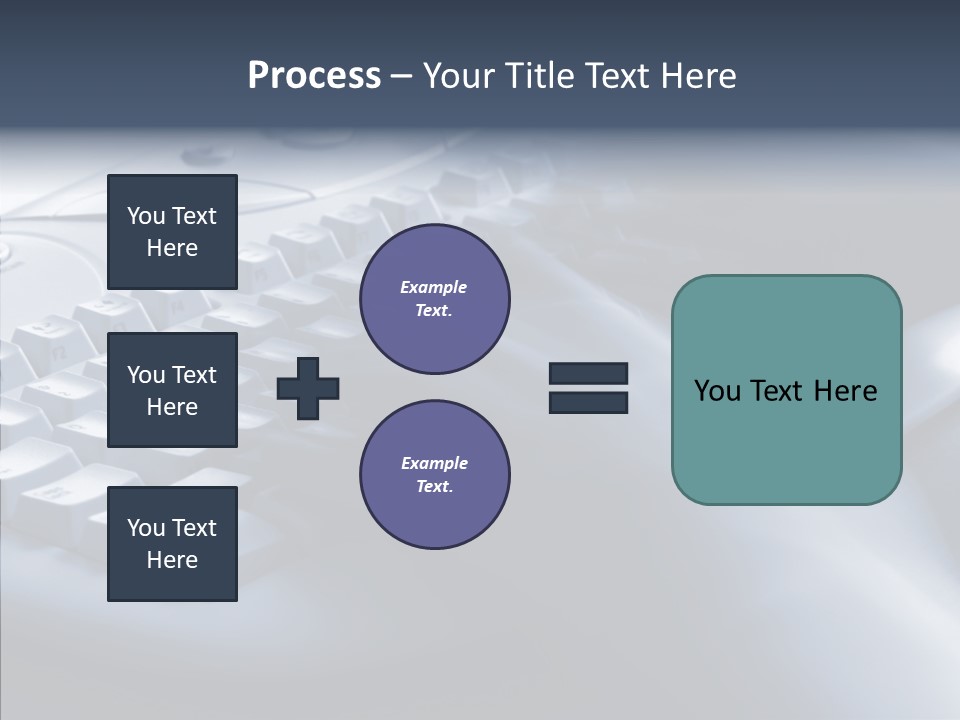 Aging Human Hold PowerPoint Template