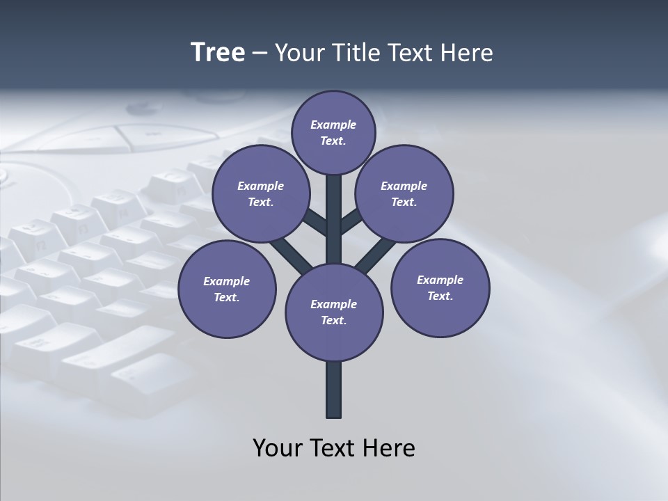 Aging Human Hold PowerPoint Template