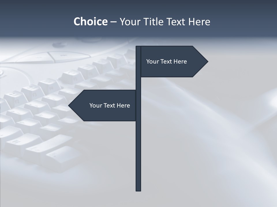 Aging Human Hold PowerPoint Template