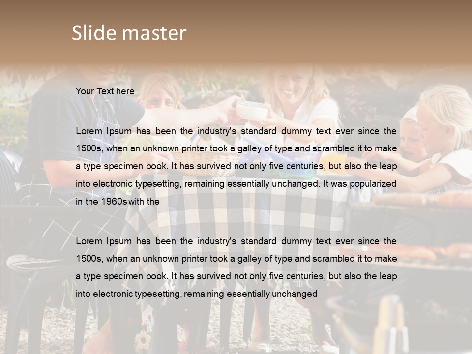 Assistance Young Aging PowerPoint Template