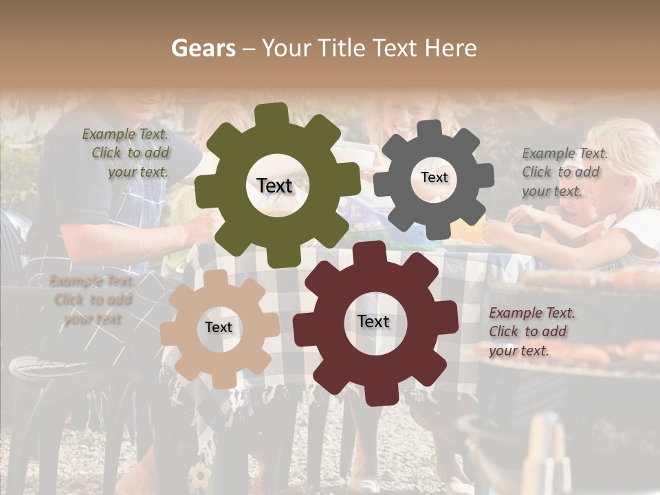 Assistance Young Aging PowerPoint Template