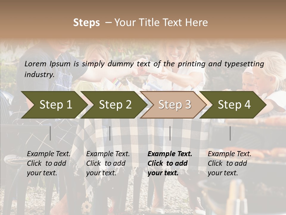 Assistance Young Aging PowerPoint Template