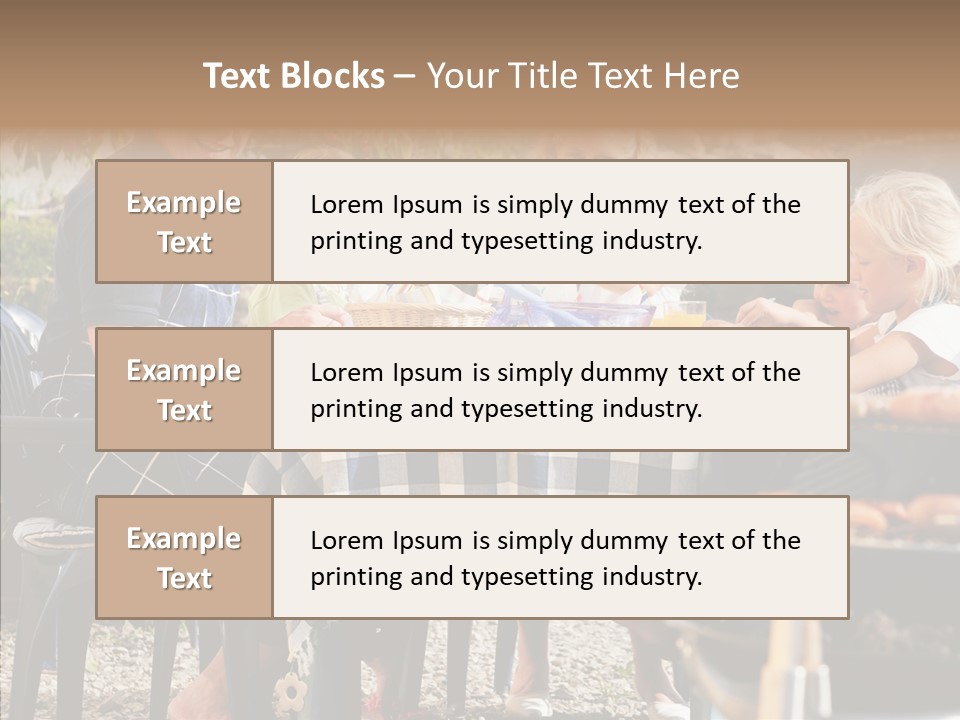 Assistance Young Aging PowerPoint Template