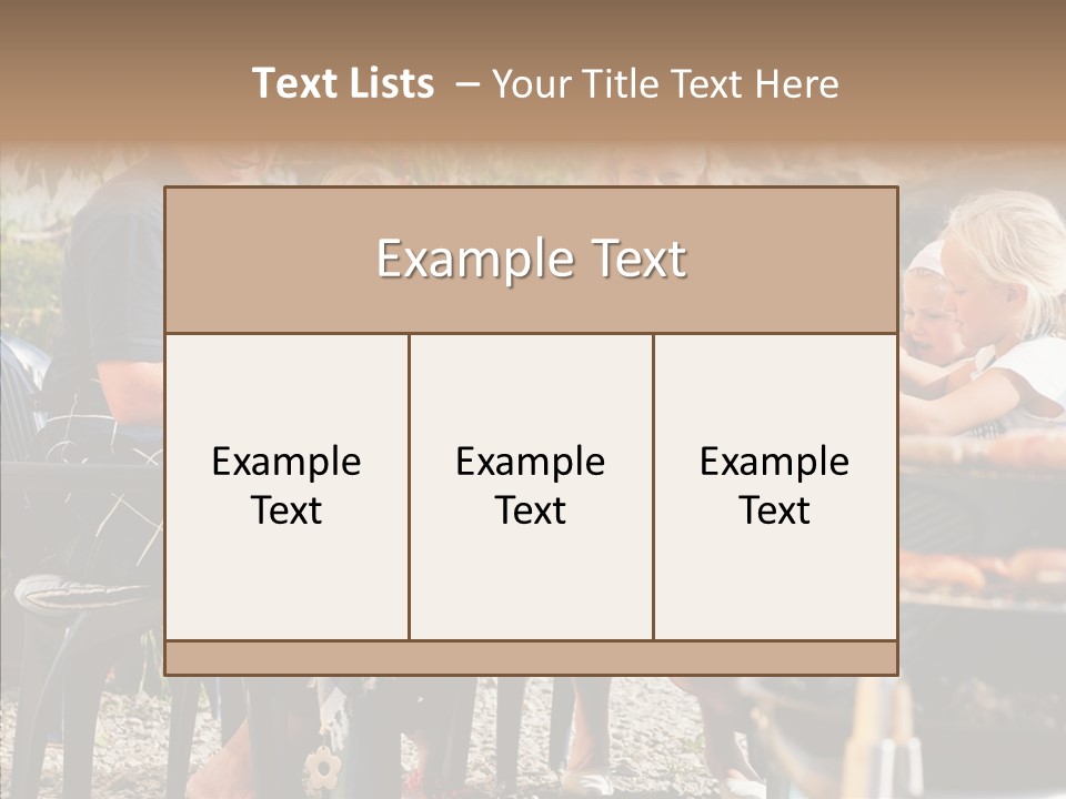 Assistance Young Aging PowerPoint Template