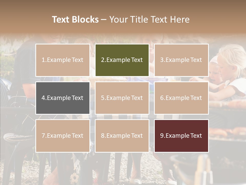 Assistance Young Aging PowerPoint Template