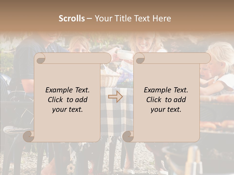 Assistance Young Aging PowerPoint Template