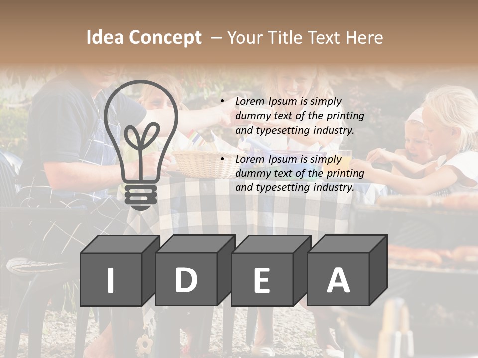 Assistance Young Aging PowerPoint Template