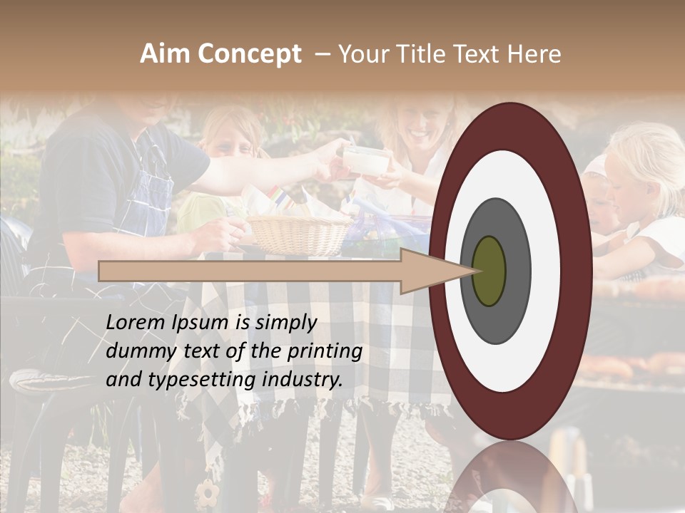 Assistance Young Aging PowerPoint Template