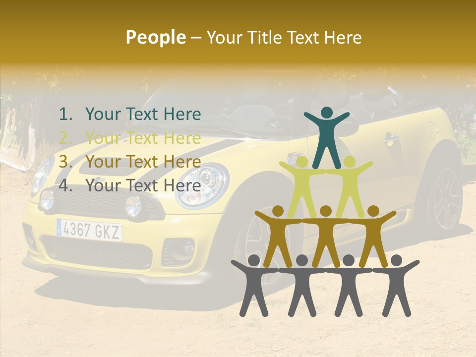 Togetherness Touching Background PowerPoint Template