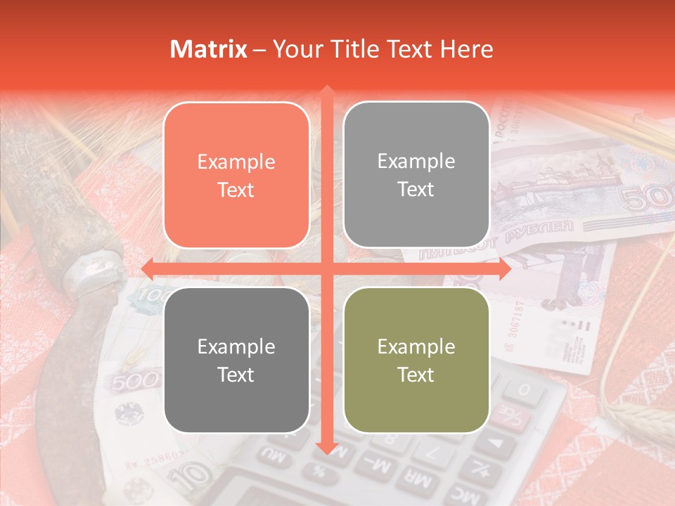 Caregiver  Holding Hands PowerPoint Template