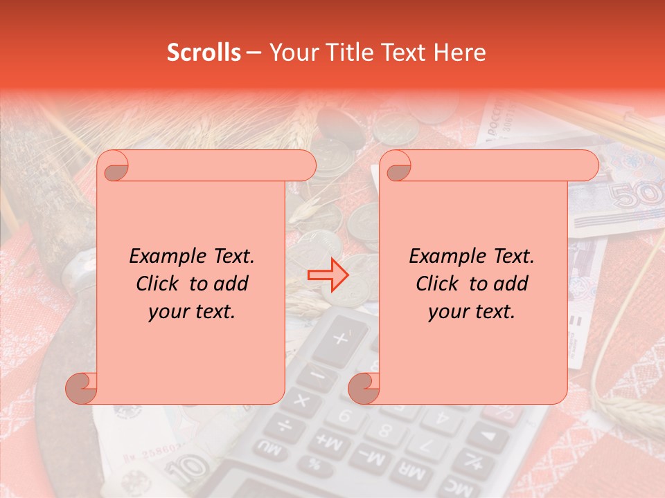 Caregiver  Holding Hands PowerPoint Template