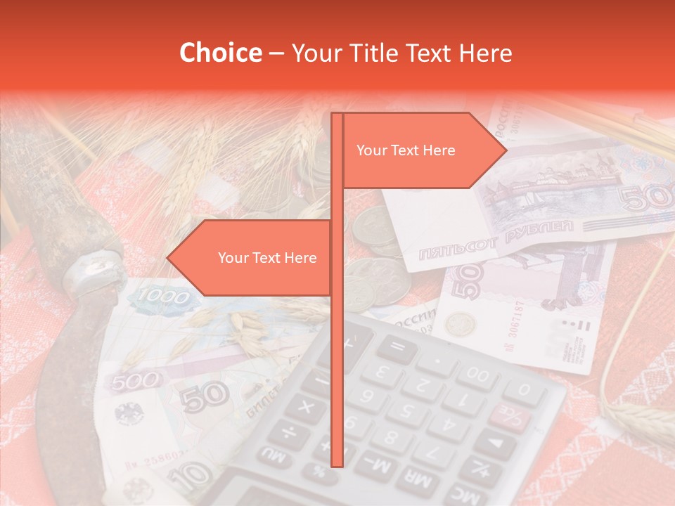 Caregiver  Holding Hands PowerPoint Template