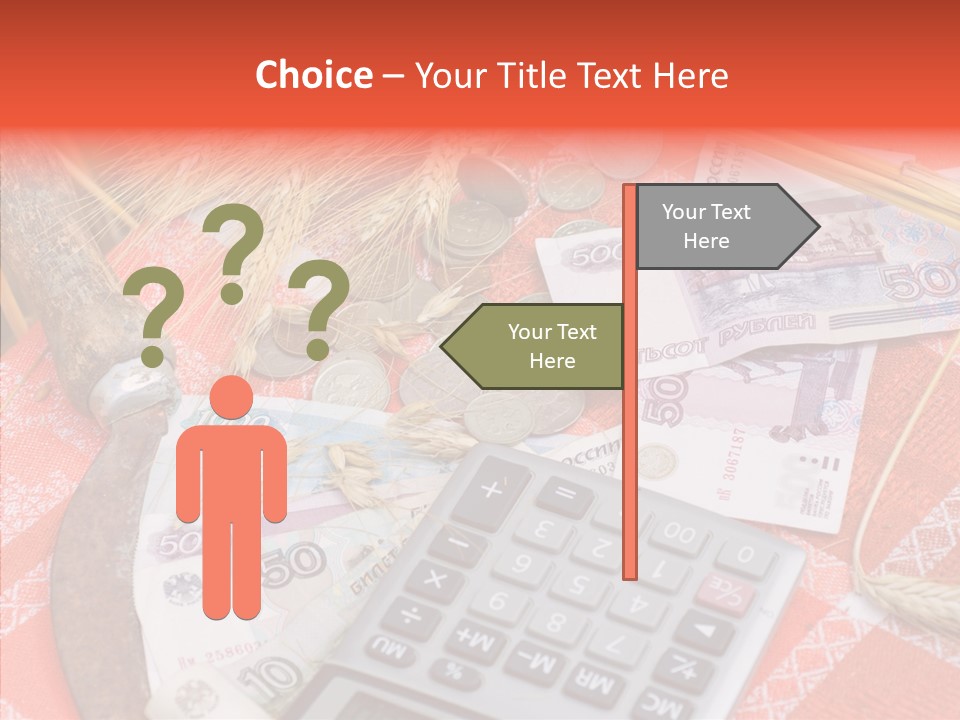 Caregiver  Holding Hands PowerPoint Template