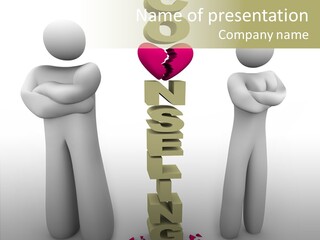 Senior  Grandmother Help PowerPoint Template