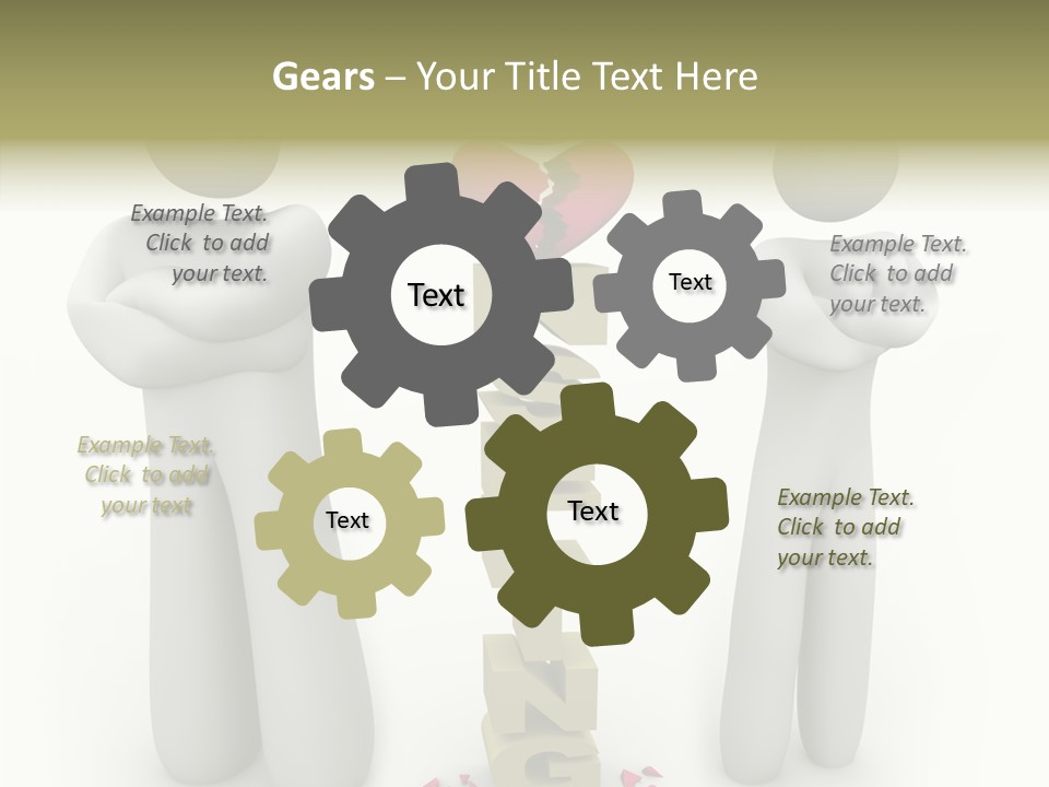 Senior  Grandmother Help PowerPoint Template