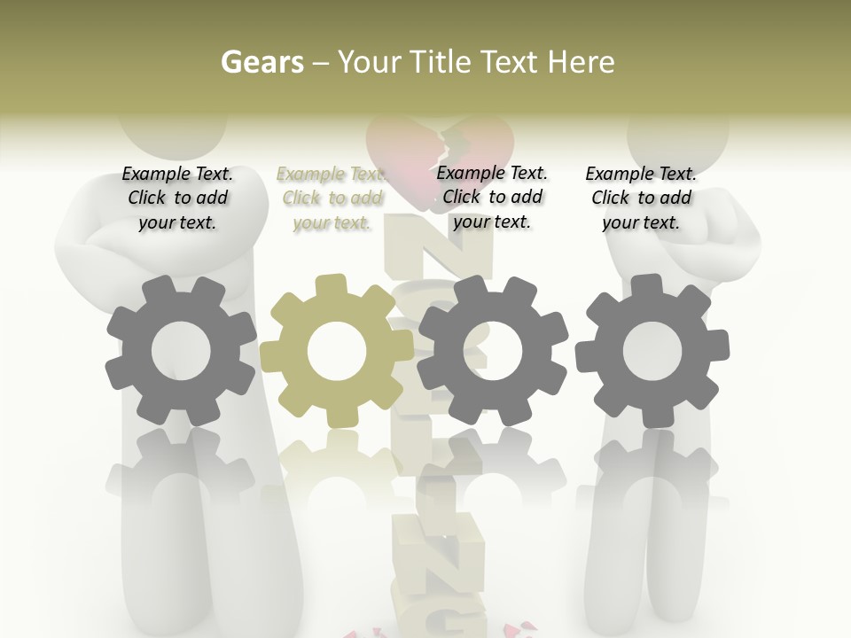 Senior  Grandmother Help PowerPoint Template