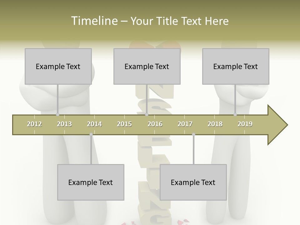 Senior  Grandmother Help PowerPoint Template