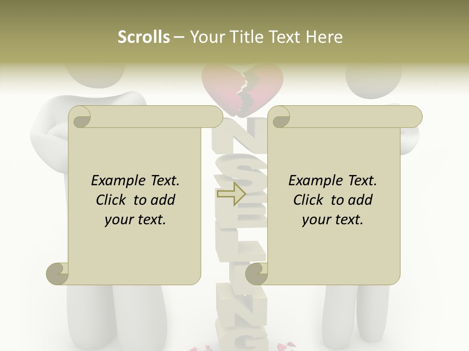 Senior  Grandmother Help PowerPoint Template