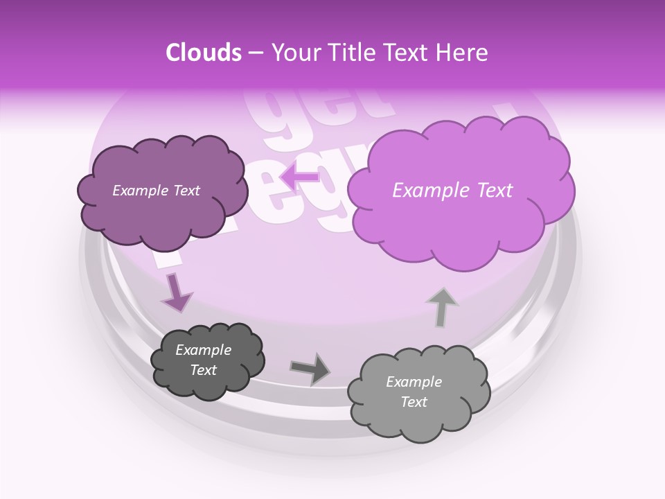 Senior  Touching Two PowerPoint Template