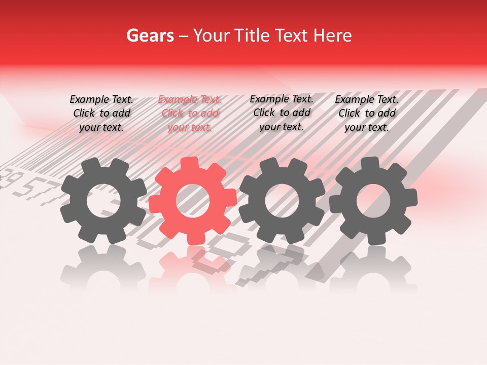 White White Background Sharing PowerPoint Template