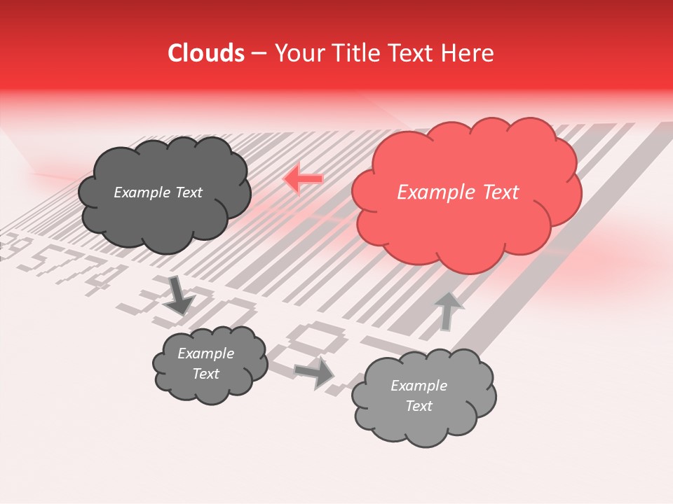 White White Background Sharing PowerPoint Template