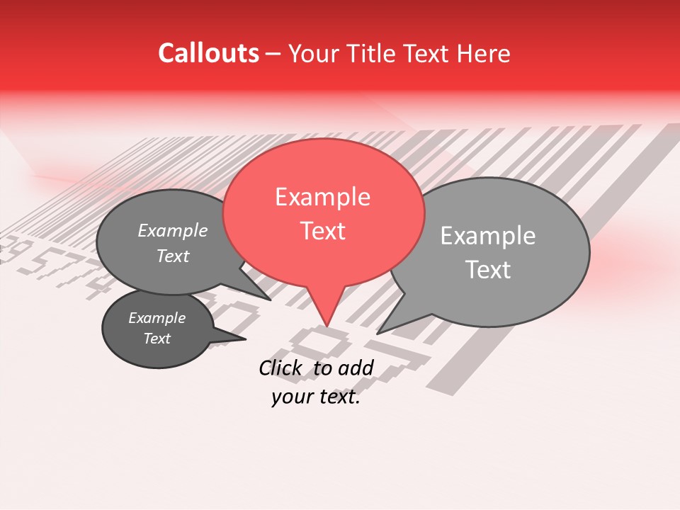 White White Background Sharing PowerPoint Template