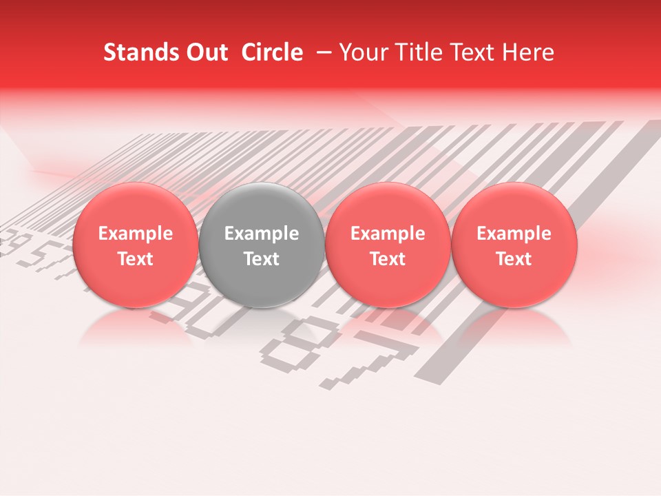 White White Background Sharing PowerPoint Template