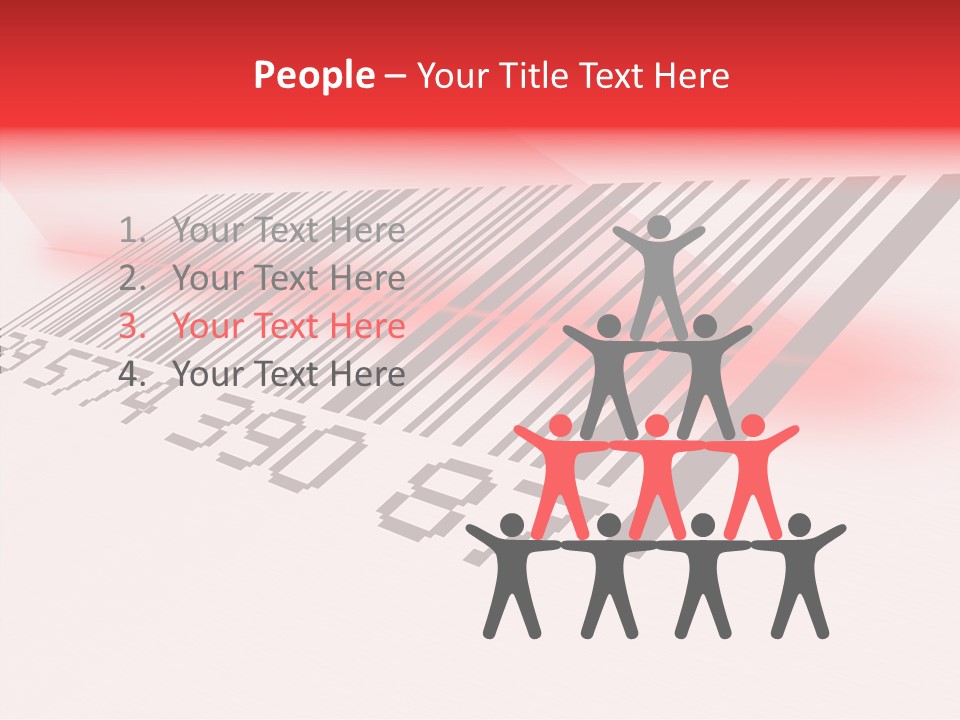 White White Background Sharing PowerPoint Template