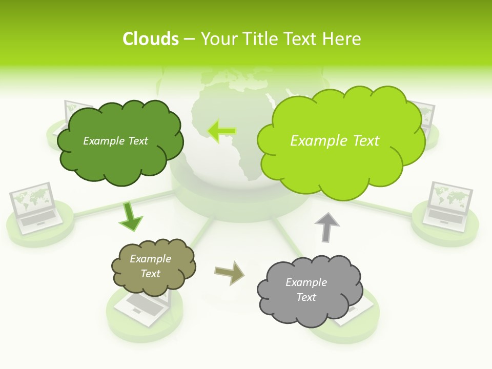 Helping Hand White Background Assist PowerPoint Template
