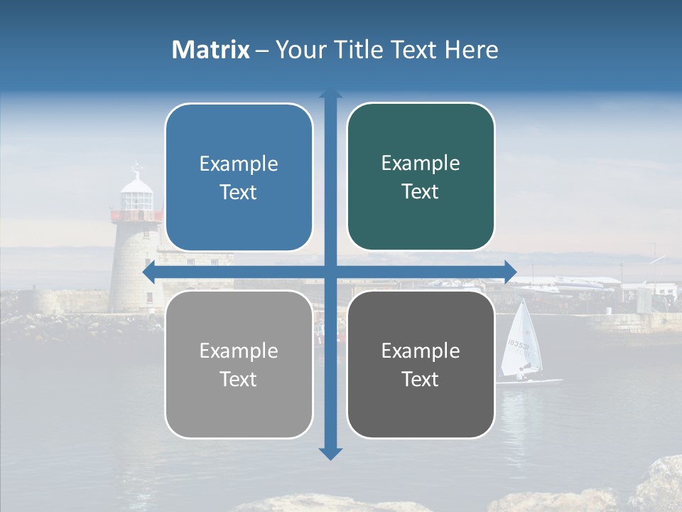 Togetherness White Caregiver PowerPoint Template