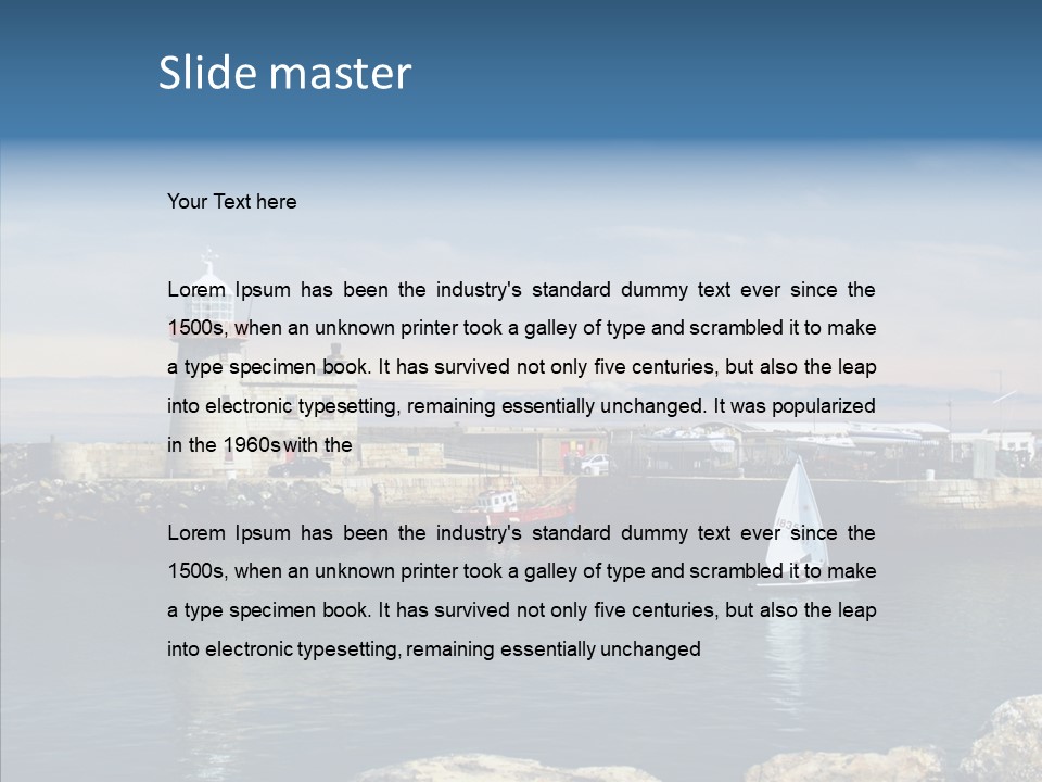 Togetherness White Caregiver PowerPoint Template