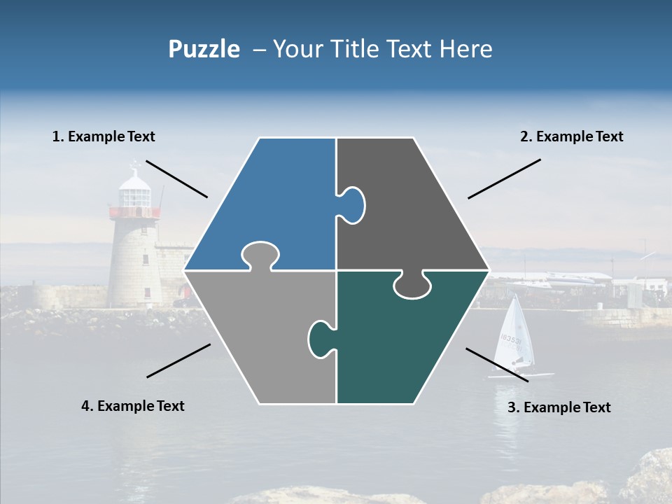 Togetherness White Caregiver PowerPoint Template