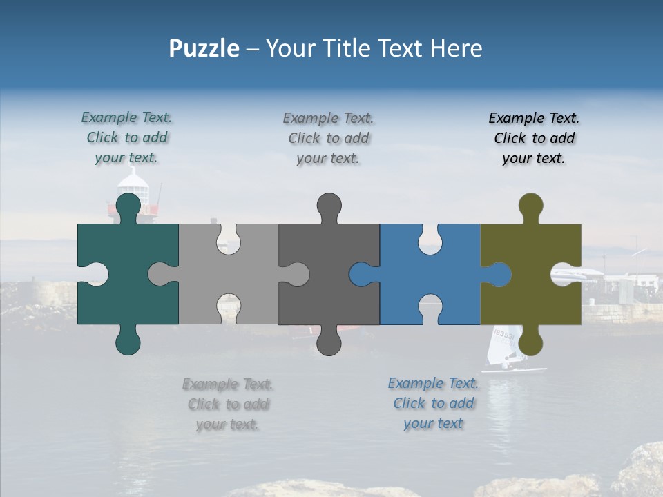 Togetherness White Caregiver PowerPoint Template