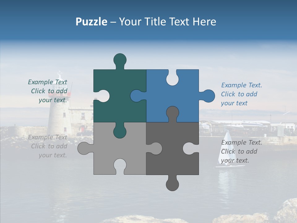 Togetherness White Caregiver PowerPoint Template