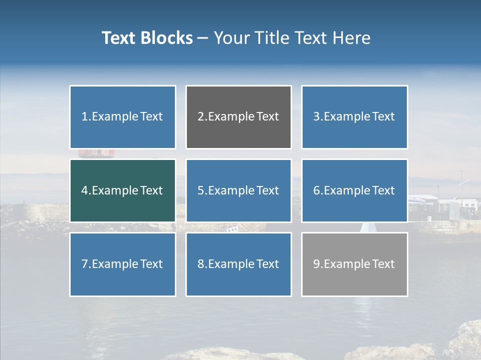 Togetherness White Caregiver PowerPoint Template