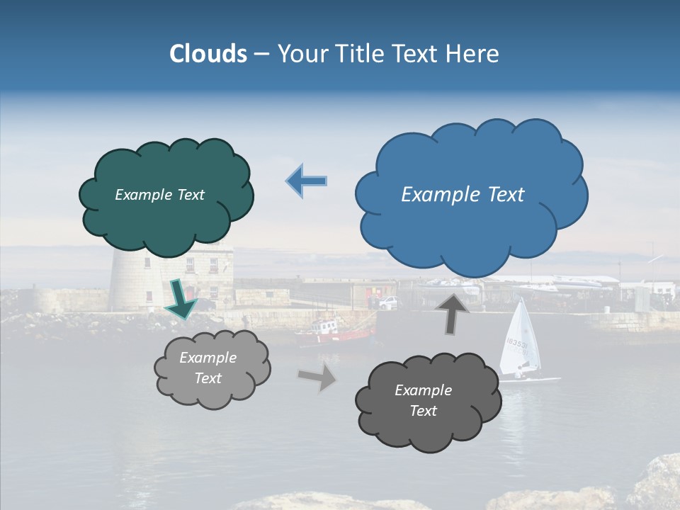 Togetherness White Caregiver PowerPoint Template