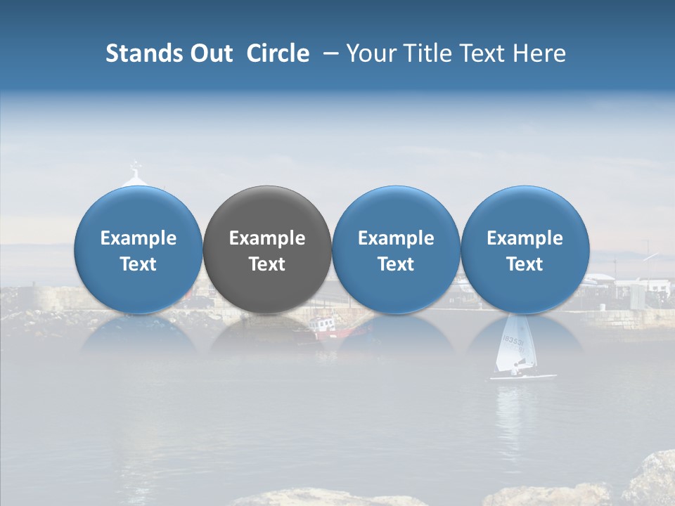 Togetherness White Caregiver PowerPoint Template