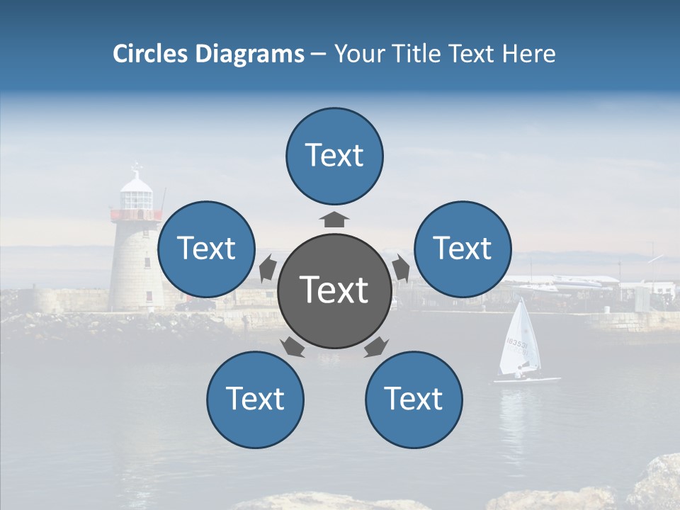 Togetherness White Caregiver PowerPoint Template