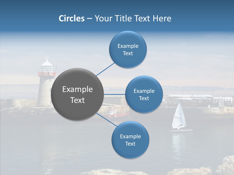 Togetherness White Caregiver PowerPoint Template