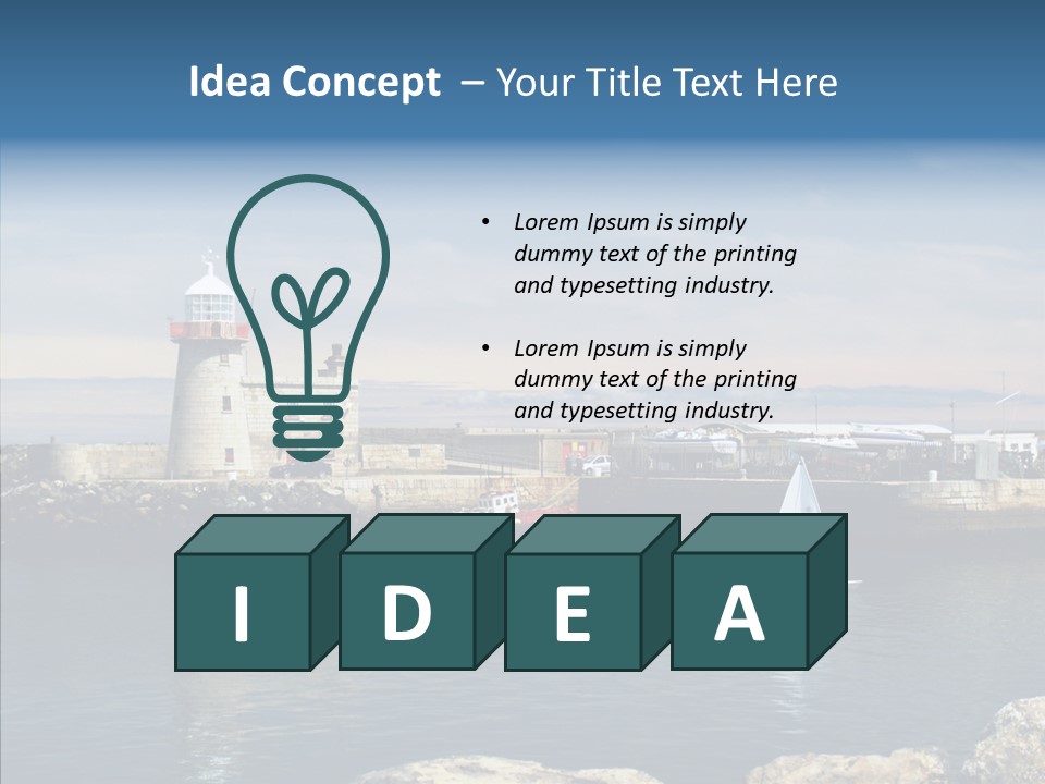 Togetherness White Caregiver PowerPoint Template