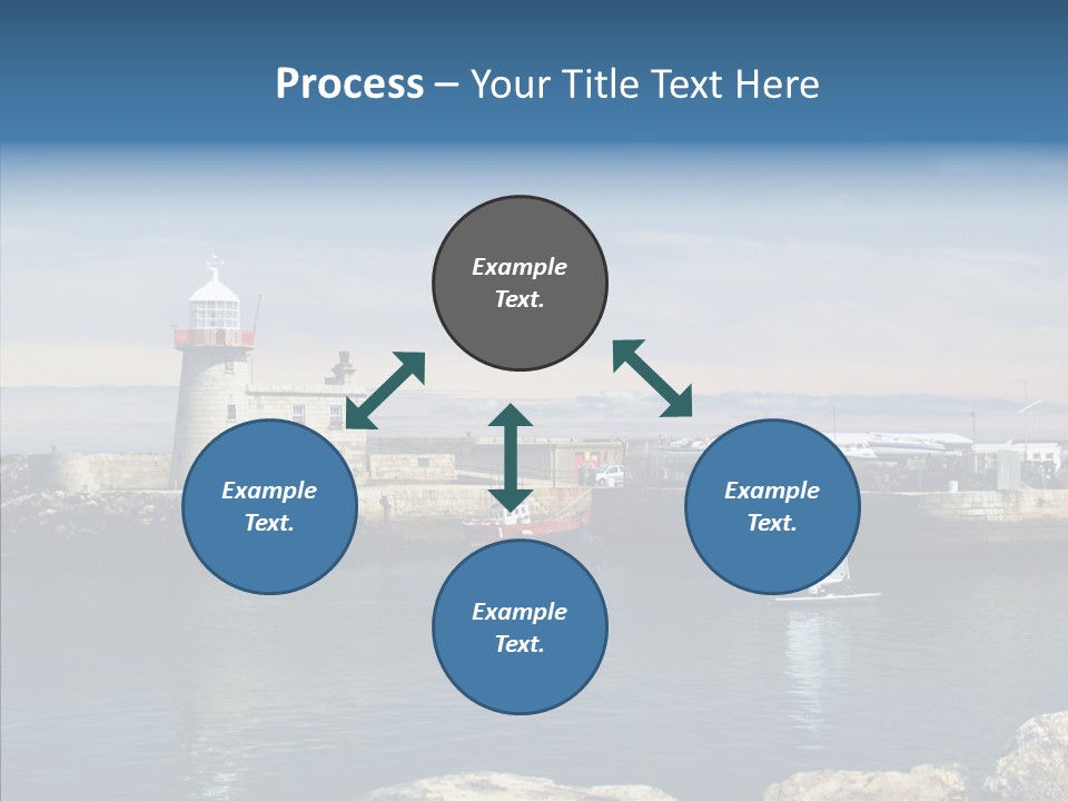 Togetherness White Caregiver PowerPoint Template
